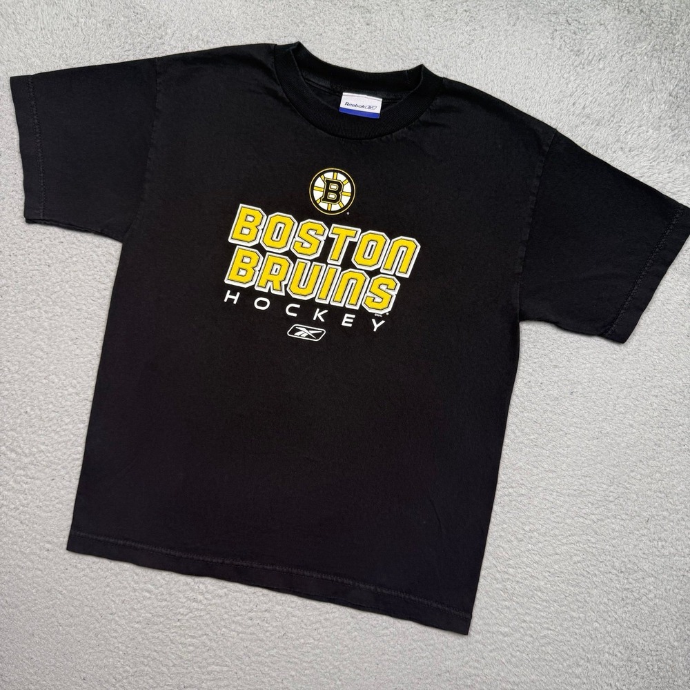 Kids Vintage Y2K Boston Bruins NHL T-shirt